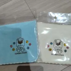 GUNMA-CHAN タオルセット 水色・クリーム色 — image 1