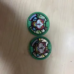 妖怪ウォッチ 妖怪メダル ジバニャン 2枚セット — image 1