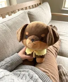 DAISOダイソー ダックスフントぬいぐるみ 犬 わんこダックスフンド — image 1