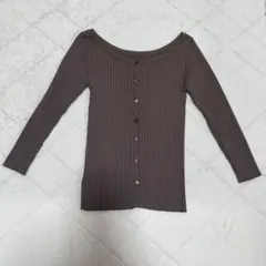 ♡FRAY I.D フレイアイディー 2wayボートネックリブニット♡ — image 1