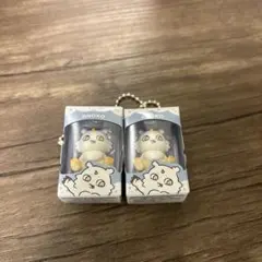 ちいかわチョコボックス　あのこ　ミニフィギュア キーホルダー 2個セット — image 1