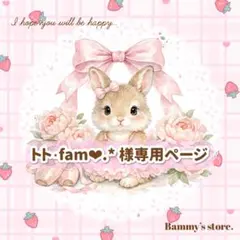 トト︎⋆fam❤︎.*様専用出品♡ -¥50 — image 1