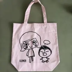 新品未使用　ILEMER　画伯トートバッグ — image 1