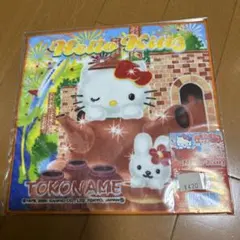 ご当地キティ　プチタオル　愛知限定　常滑焼きバージョン — image 1