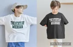 新品未開封　coca キッズ カレッジロゴTシャツ　2点セット — image 1