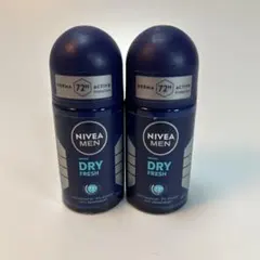 NIVEA MEN Dry Fresh ロールオン 50ml 2本セット — image 1