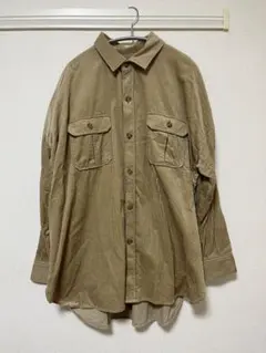 コーデュロイ長袖シャツ — image 1