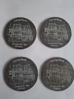 ＊新品　未使用＊　Impney Hotels コースター 4枚セット — image 1