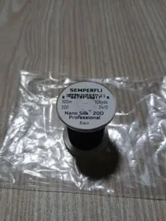 ティムコ センパーフライ ナノシルクスレッド 24/0 黒 — image 1