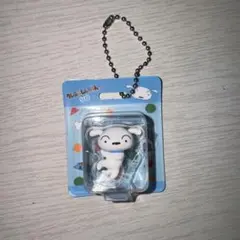 クレヨンしんちゃん シロ キーホルダー パッケージキーホルダー 即購入可 — image 1