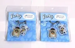【新品2個セット】furby ファービー 3連 アクリルキーホルダー — image 1