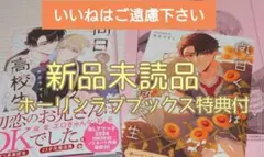 ※ホーリンラブブックス小冊子付き　新品未読品　『向日くんは高校生/木丈たすく』 — image 1