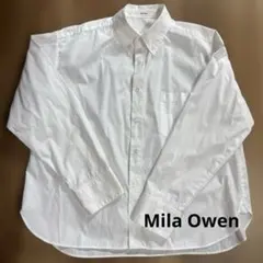 Mila Owen オーバーサイズ　シャツ　ホワイト — image 1