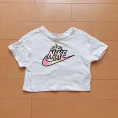 NIKE クロップドTシャツ パームツリーロゴ 92~98㌢ — image 1