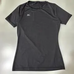 Mizuno 半袖 Tシャツ 黒 ストレッチ レディース L スポーツ — image 1