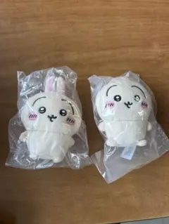 ちいかわ うさぎ マスコット ぬいぐるみ 2点セット — image 1