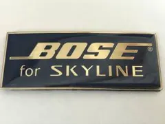 希少 限定 BOSE for SKYLINE エンブレム — image 1