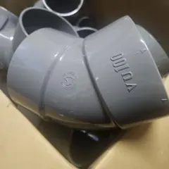 マエザワ 前澤 VU 45°エルボ 100（VU45L100）：4個 — image 1