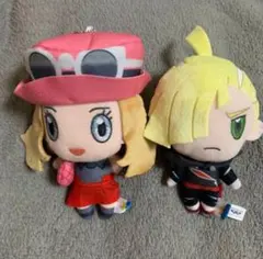 ポケモンマスターズ EX ぬいぐるみ～ グラジオ・セレナ — image 1