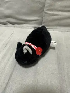 ツチネコ ぬいぐるみ 黒猫 和風 — image 1