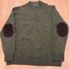 【野村様専用】L.L.Bean ハーフジップ ニット エルボーパッチ L — image 1