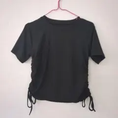 半袖ブラックTシャツ Mサイズ — image 1