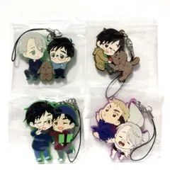 ユーリ!!! on ICE　勇利　ヴィクトル　にいてんごむっ　ラバーストラップ — image 1