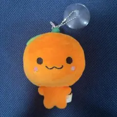 みかんちゃん　吸盤付き　マスコット　ボールチェーン ぬいぐるみ — image 1