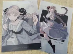 ☆ゆうちゃむ様専用☆HAKURI ウィッチクリアファイル 2枚セット — image 1