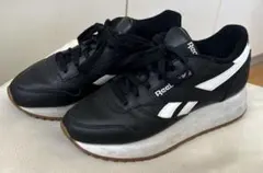 リーボック　厚底スニーカー　レザー — image 1