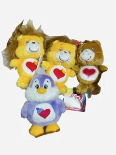 【新品4つ】コージーハートペンギン　ケアベア カズンズマスコット プライズ — image 1