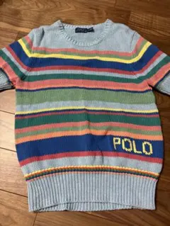 POLO半袖ニットセーター — image 1