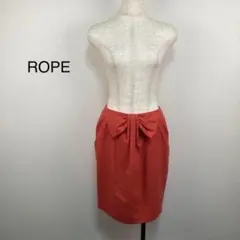 ROPE タイトスカート　38号　赤 — image 1