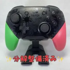 【純正・整備済】Switch プロコン ドリフトなし 動作良好 スプラ2モデル — image 1