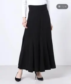 CLANE WAIST PIPING MERMAID SKIRT — image 1