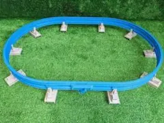 プラレール レイアウト モノレール ホルダー ストップ レール セット 洗浄済 — image 1