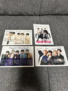 Sexy Zone 年賀状 4枚セット — image 1
