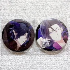 ツキウタ。　缶バッジ2個セット　睦月始　A — image 1