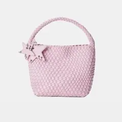 ECODAY ハンドバッグ small ピンク スターチャーム付き — image 1