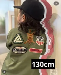 【AMBERROAR】半袖シャツ カーキ — image 1
