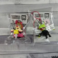 ねほりんぱほりん　ぱほりん カエルD　ストラップ　赤裸々コレクション　ガチャ — image 1