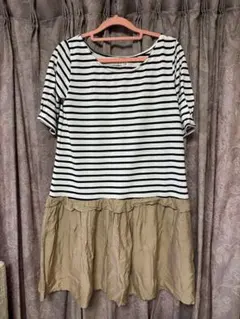 Broderie & Co ストライプチュニック Fサイズ — image 1