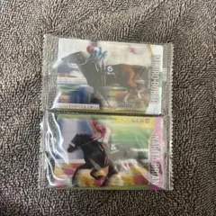 競馬カード ナリタブライアン メジロドーベル 2枚セット — image 1