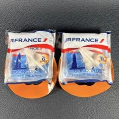 AIR FRANCE コンコルド ミニチュア飛行機コレクション 2機セット — image 1