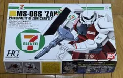 【内袋未開封】HG ZAKU II (シャア専用ザク) セブンイレブン カラー — image 1