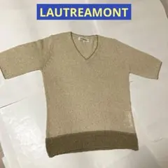 LAUTREAMONT ロートレアモン 半袖 ベージュ シンプル M トップス — image 1