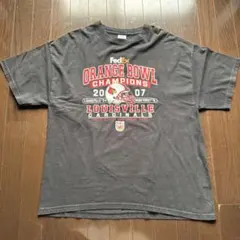 2007 Orange Bowl優勝記念 Louisville Tシャツ XL — image 1