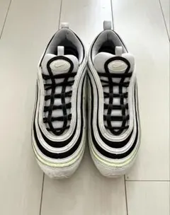 NIKE AIR MAX 97 ホワイト ブラック ライムグリーン 28.0cm — image 1