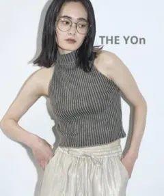 THE YOn プレーティングリブニットアメスリタンク — image 1