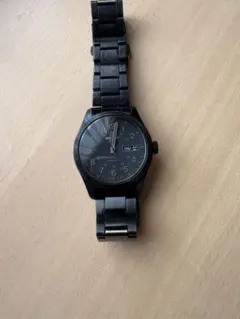 SEIKO 自動巻き 腕時計 ブラック — image 1